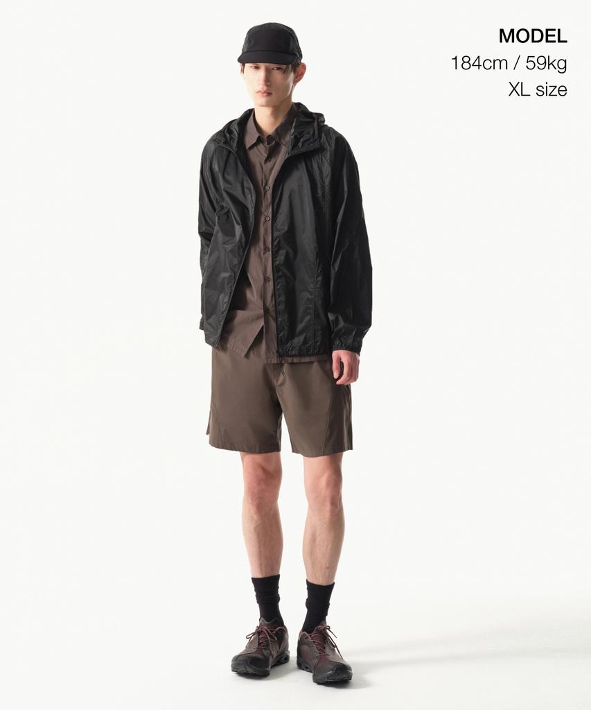 Musinsa Standard [City Leisure] Airweight Sheer Windbreaker Jacket [Black]