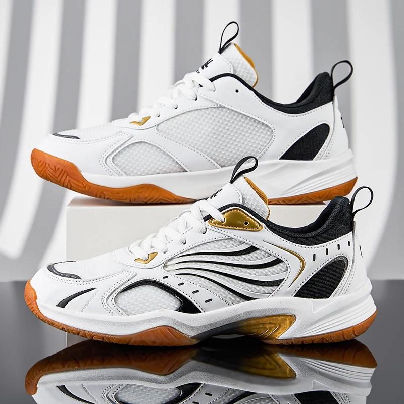 

Новые кроссовки для бадминтона, мужские и женские дышащие кроссовки для бадминтона, легкие теннисные туфли, противоскользящие кроссовки для настольного тенниса 39