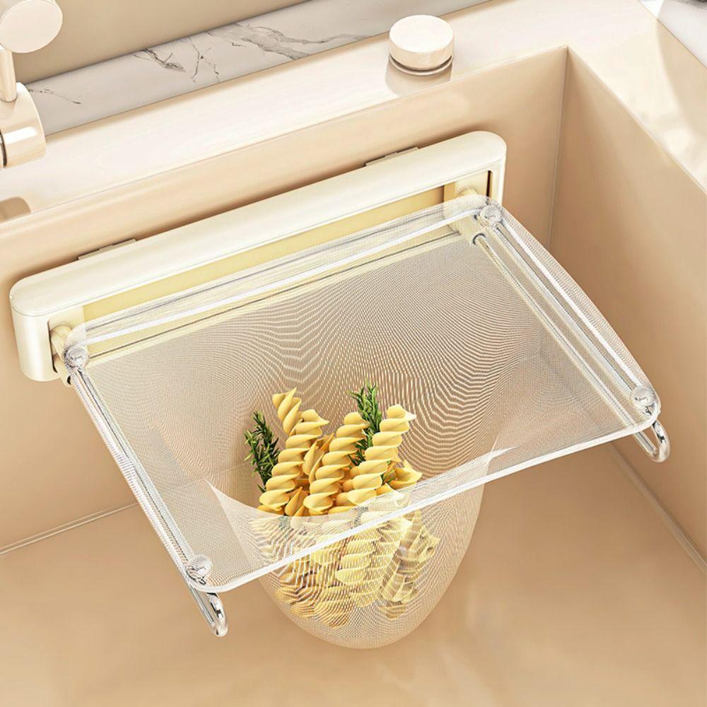 Strong Load-Bearing Kitchen Sink Filter Rack Sink Food Catcher Shelf Food Scraps Filtering