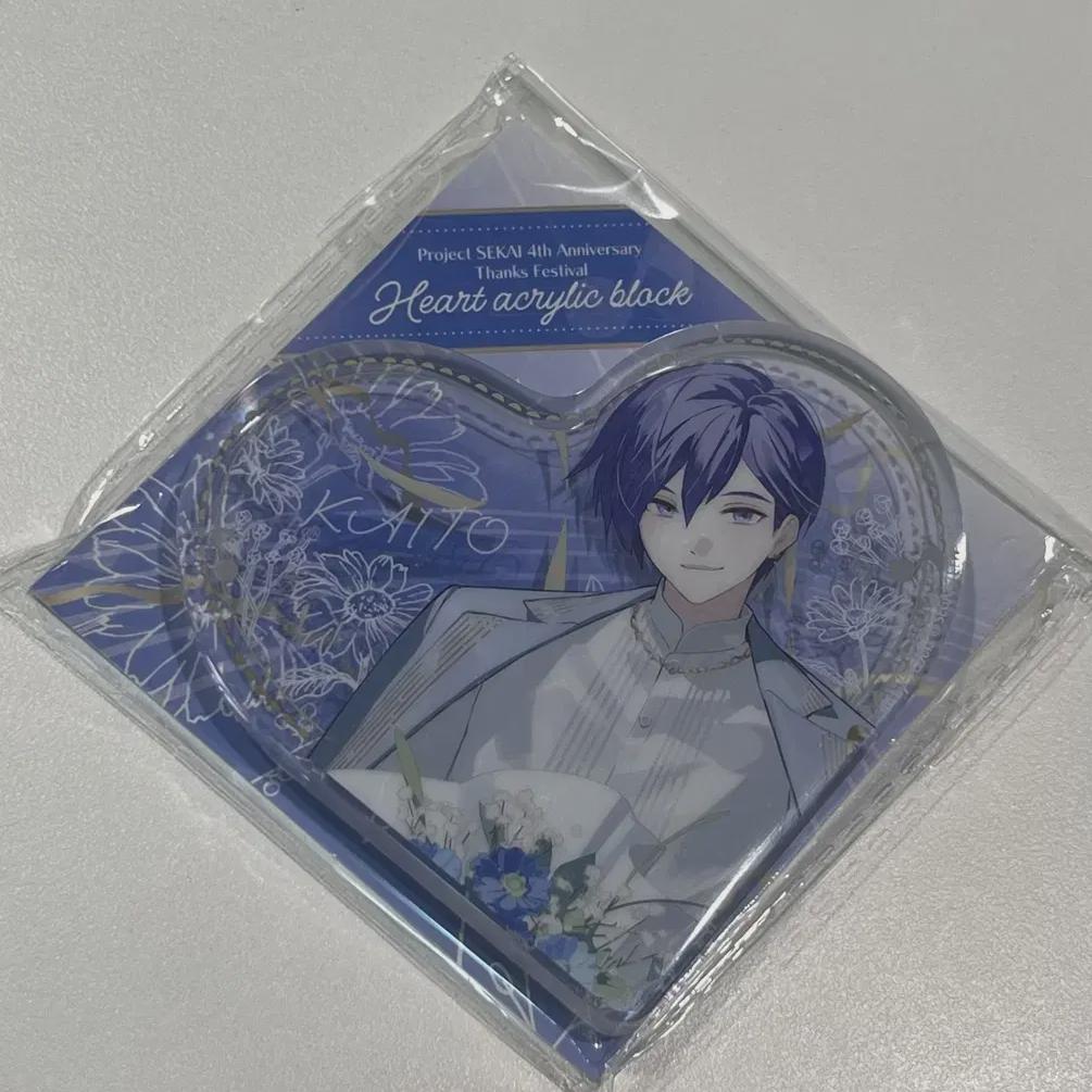 

Акриловый блок Kaito Thanksgiving 4th Anniversary Heart Pseka Vocaloid Bocaro