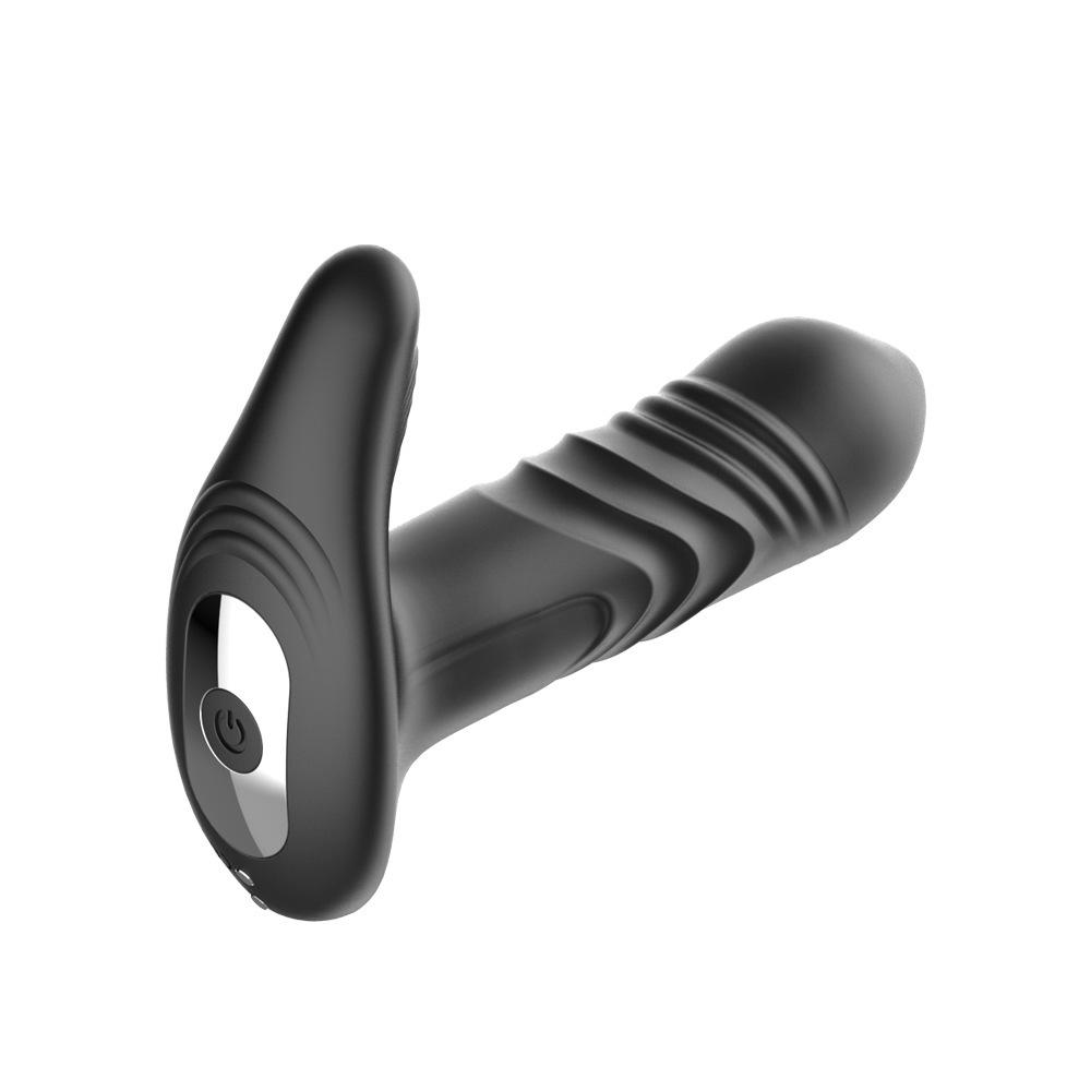 APP Controlled Butt Plug Male Prostate Massager with Thrusting Vibration Anal Toys Wireless Remote Adult Sex Toys for Couples