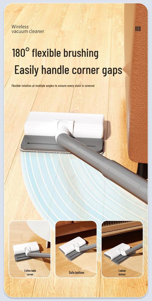 Versatile Handheld Vacuum: Powerful Suction, Pet Hair Removal, Wet & Dry Cleaning, Mopping