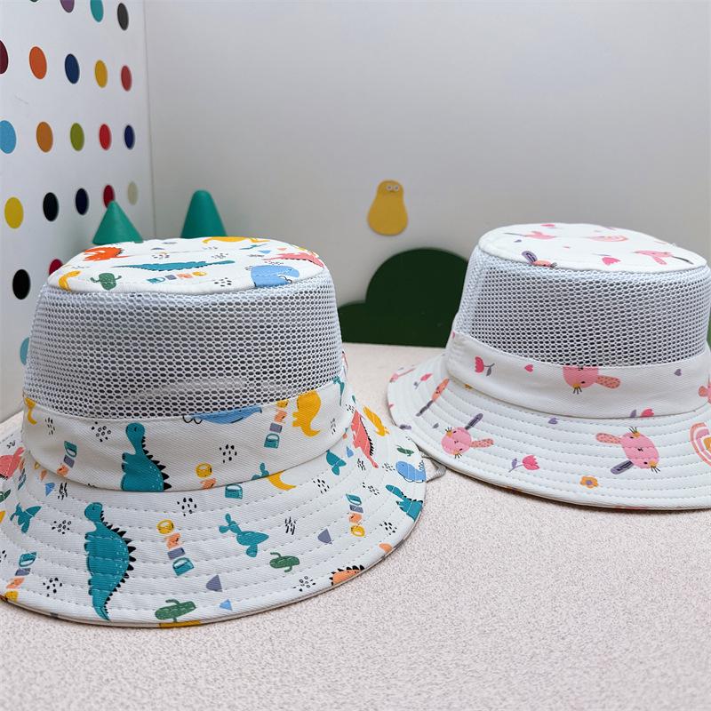 Breathable Baby Sun Hat - Summer Style Mesh Bucket Hat with Sun Protection