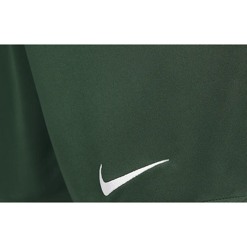 Nike Logo Print Mid-Rise Straight-Leg Casual Shorts Men Shorts Green DN0736-397