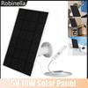 10W 5V Solar Panel Micro Type-C Outdoor Camping Solar Cells Charger Solar Panels for Security Camera Small Home Light System 4