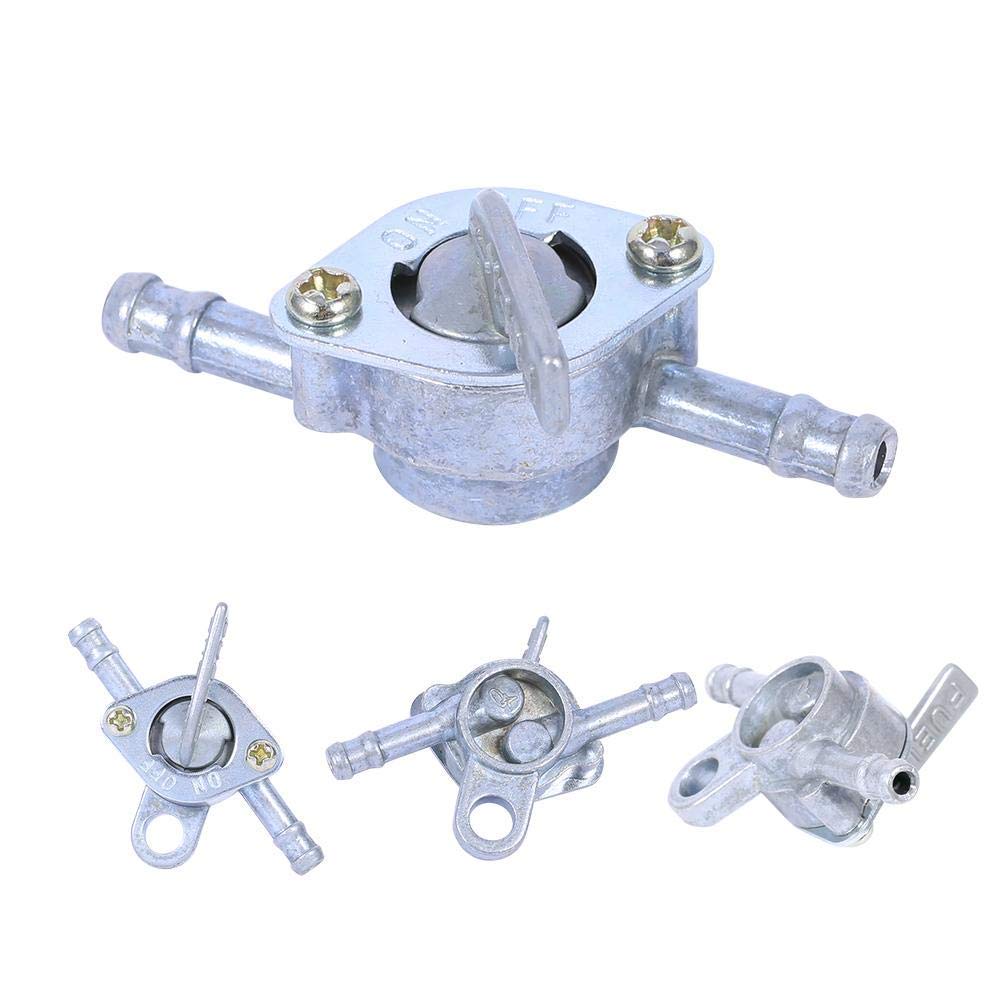 Motorcycle Fuel Switch Fuel Cock Fuel Filter 90 Degree Rotation ON OFF Switch for