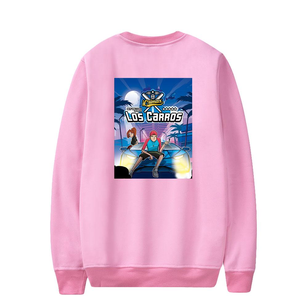 Icrimax Hoodie Women Men O-neck Long Sleeve Crewneck Sweatshirt Casual Tracksuit Funny Clothes