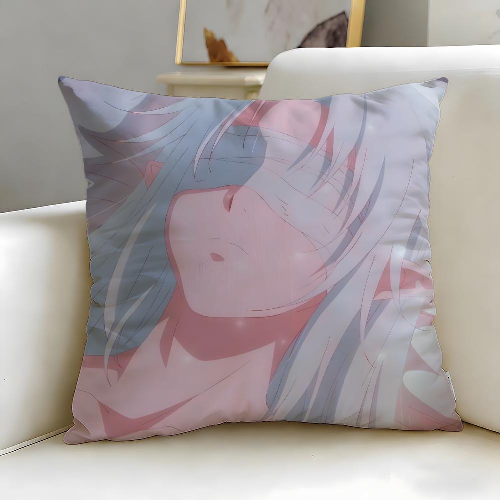 anime The Faraway Paladin Cushion Cover Soft EasyWash Pillow Case Versatile for Couch Bed Travel and Office