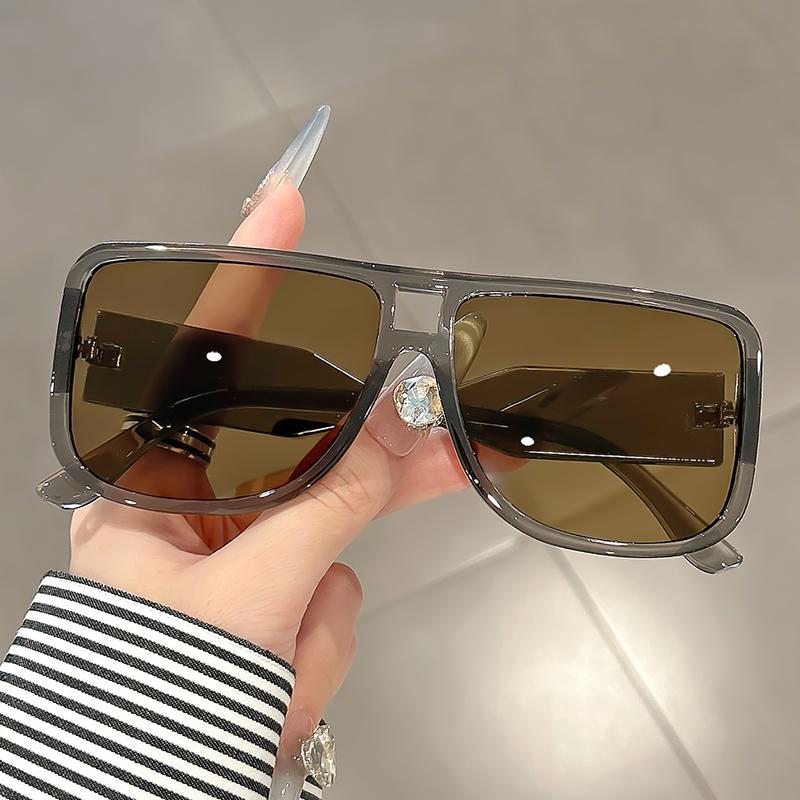 Double-beam Sunglasses Are Fashionable, Refreshing, Large-framed, Simple and Versatile for Shooting Accessories