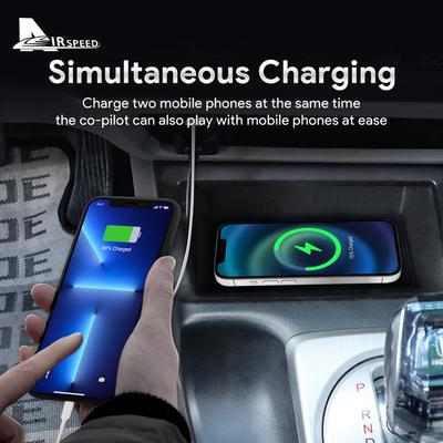 For Honda Civic 2005 2006 2007 2008 2009 2010 2011 Car Mobile Phone Charging Fast Wirelessly 15W Board-Car Wireless Charger