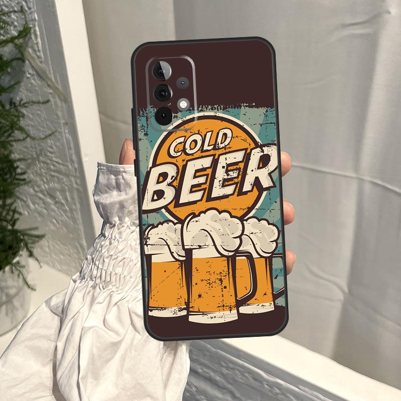

Time Drink Cold Beer Case For Samsung Galaxy A35 A55 A15 A34 A54 A14 A56 A52 A53 A16 A26 A36 A32 A12 A33 A13 A17 Samsung A36