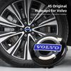 Para Volvo Xc60 Xc90 V40 V60 S60 V50 4 Piezas 64MM Estilo de Coche Tapas Centrales de Rueda Cubierta de Neumático de Coche Accesorios de Decoración Exterior