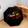 1 PC Automatic Folding Umbrella - Cartoon Pattern, Portable & Foldable Design with 13 Ribs, Christmas Birthday Gifts