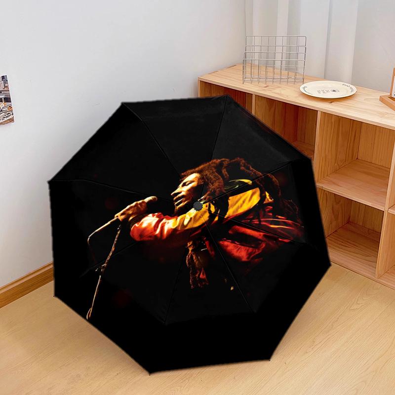 1 PC Automatic Folding Umbrella - Cartoon Pattern, Portable & Foldable Design with 13 Ribs, Christmas Birthday Gifts