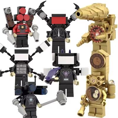 The Complete Collection-Toilet Man Monitoring Man Toy Assembly Building Blocks Minifigure