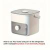 Square Ice Cube Machine Easy-press Lid Ice Cube Tray DIY Ice Cube Mold  Coffee