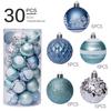 30pcs Christmas Tree Xmas Balls Decorations Baubles Party Wedding Ornament