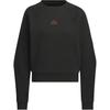 TECH CREWNECK SWEATSHIRT Women's Black JJ1107