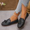 Grote Maten Schoenen voor Dames 36-43 Herfst Mode Ronde Neus Instappers Plateau Sleehakken Antislip Platte Schoenen Casual Zapatos De Mujer 2026