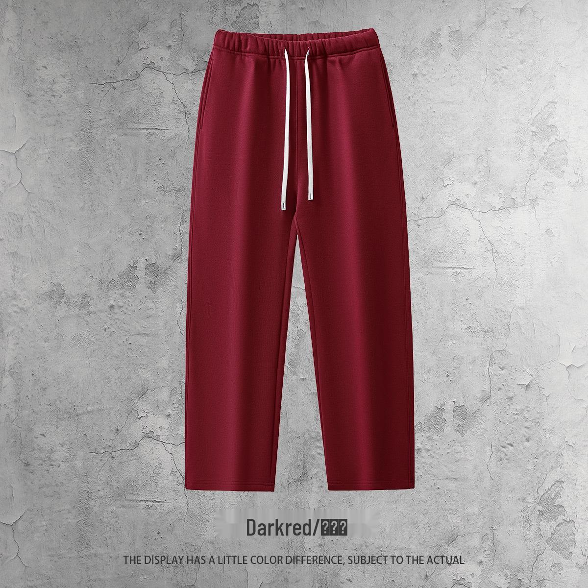 

American Trendy Heavyweight Men s Retro Straight Leg Sweatpants XXL