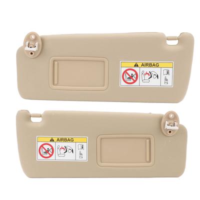 Car Sunshade Front Sun Visor Beige Sun Visor Replacement for Prado 2010‑2025 Left Hand Drive Automotive Sun Visor