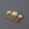 Kristallstern Damen Brautkopfschmuck Elegante Strass-Kristall-Haarkamm Tiara-Stil Kopfschmuck Brautjungfern-Geschenk