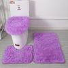 3-teiliges Badezimmermatten-Set für Badezimmer, Seide, Batikmuster, weicher, rutschfester Teppich, Duschteppiche, Toilettendeckelbezug, Fußmatten für den Flur