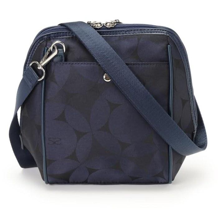 [Saboi] Shoulder Bag SM20462703 + Hand Towel Navy 17cm x 8cm x 21cm