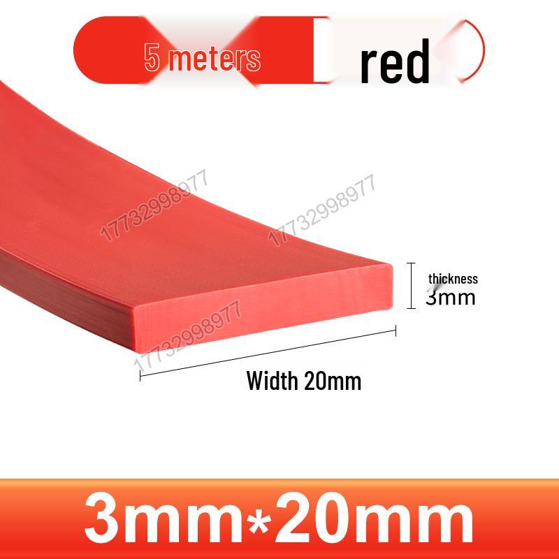 High-Temperature Resistant Transparent Silicone Rubber Sealing Strip