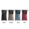 Drawstring Sunglasses Pouch PU Leather SunGlasses Holder Hanging Sunglasses  Eyewear Accessories