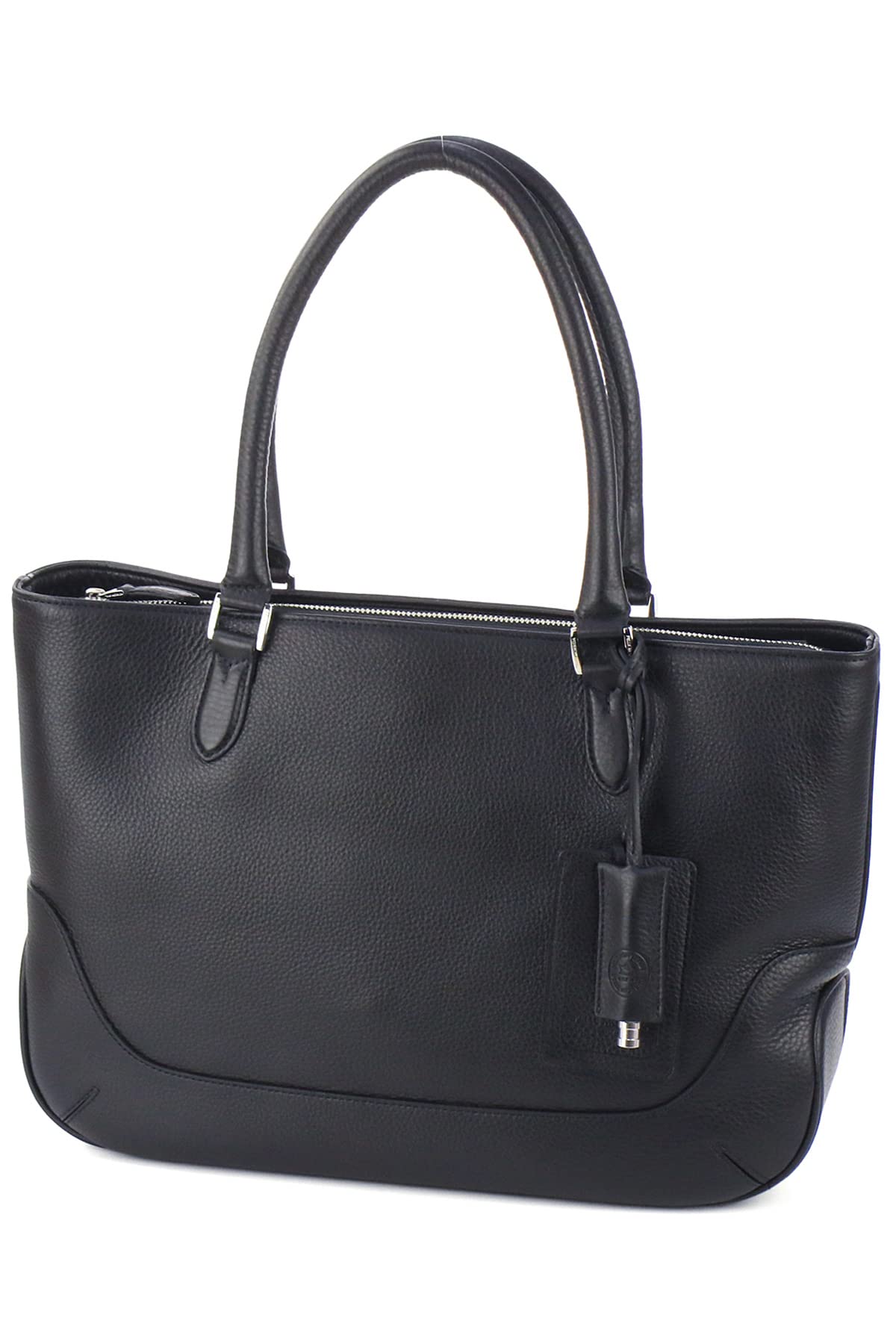 

Pelle Morbida Tote Bag Genuine Leather Maiden Voyage Shrink Leather Black PMO-MB059 Men s PM-MB059-BK чорний