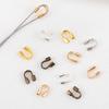 100pcs 200pcs Copper Wire Guard Guardian Protectors Loops U Shape Clasps Connector 4.5x4mm for DIY Jewelry Making Accessories