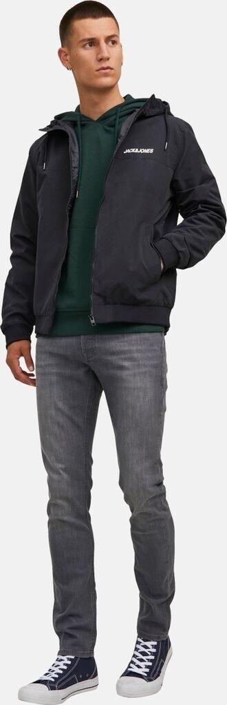 Winter Jacket Jack & Jones Erush Light Bomber Jacket (12200208) Jjerush Hood Bomber Jacket (12200208) Black