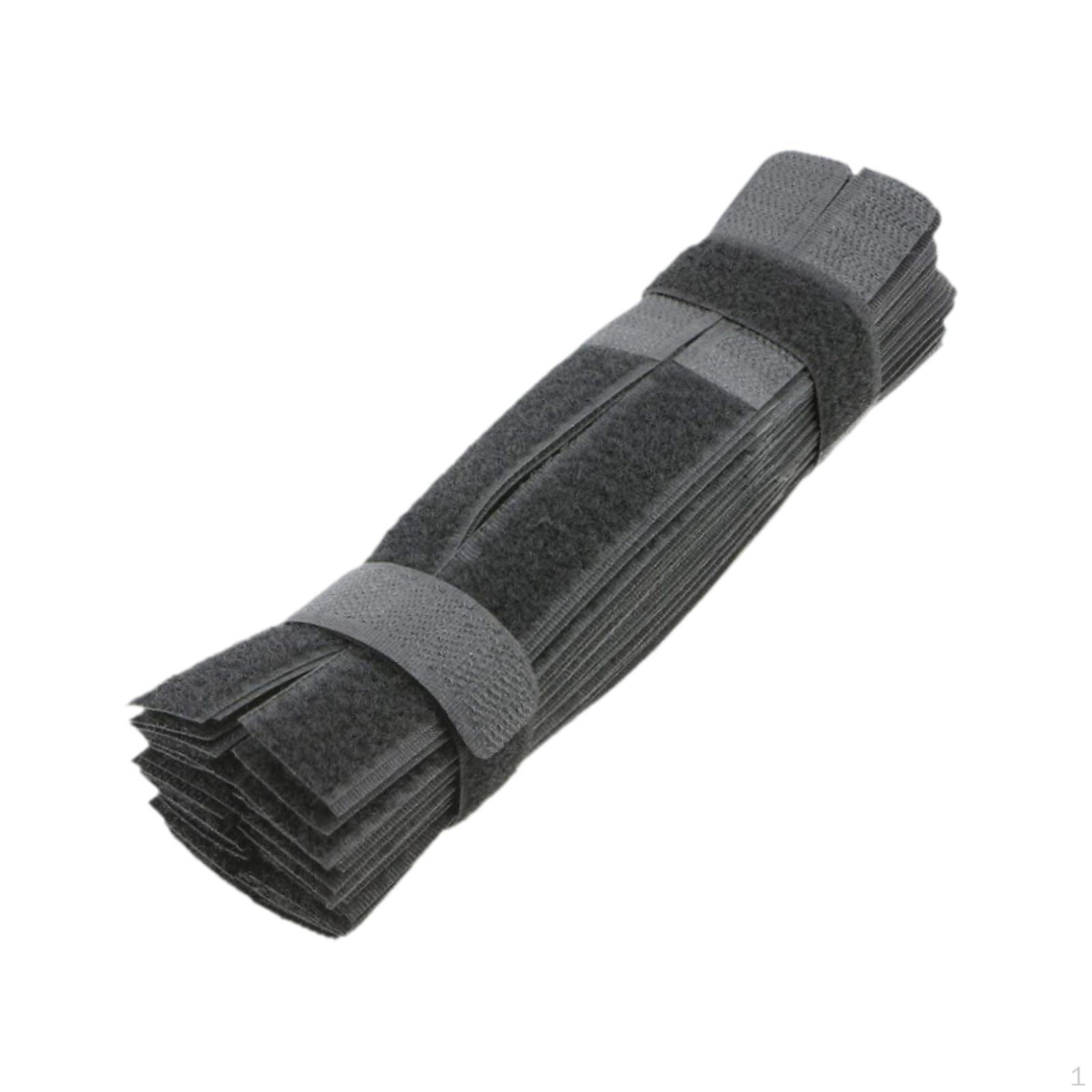 

50 шт. Багаторазові кабельні стяжки Тримач шнура для мотузки Нейлонова обгортка для краватки Багатоцільовий дротяний органайзер для дому