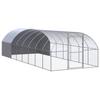 Vidaxl Klatka Zewnętrzna Dla Kurcząt, 3X8X2 M, Stal Galwanizowana
