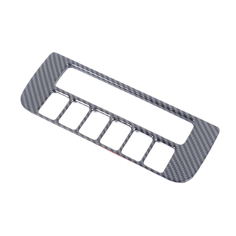 ABS Car Center Console Air Conditioning Switch Panel Frame Cover Trim Sticker For Mitsubishi Outlander 2019-2025 Car Accessories