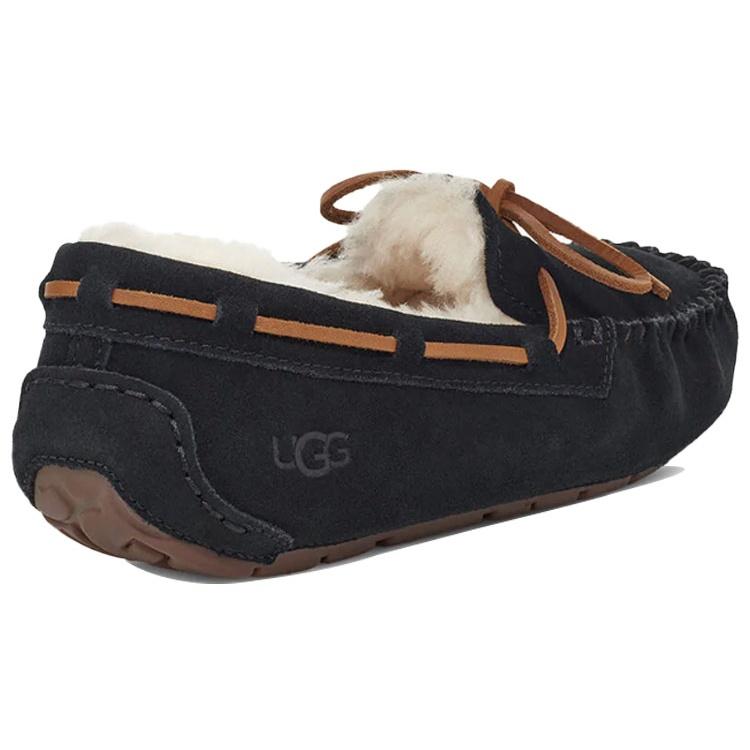 (WMNS) UGG Dakota Cozy Stay Warm Athleisure Casual Sports Shoe Black Fleece Lined Women's 1107949-BLK