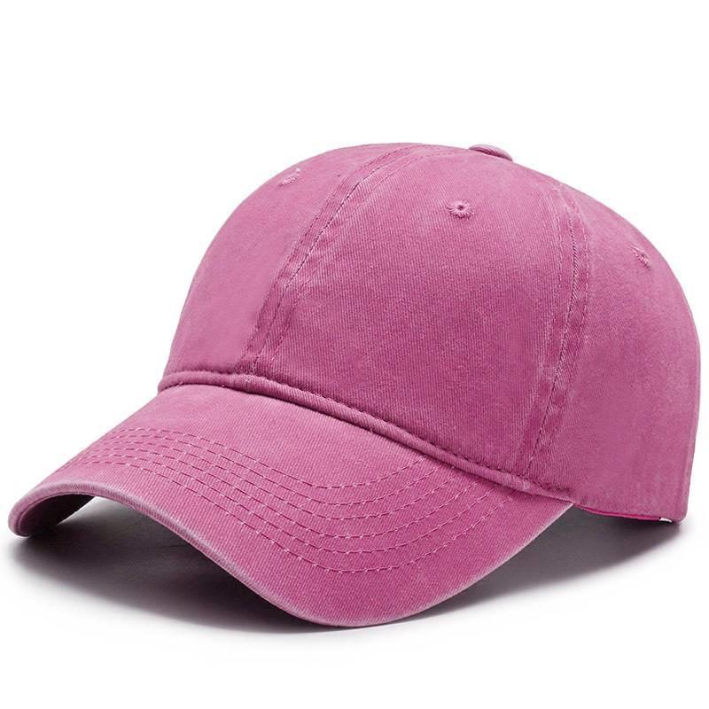 Retro Distressed Embroidered Duckbill Baseball Cap Sunshade for Men