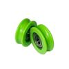 10Pcs Stainless Steel U-Groove Guide Pulley 5mm Guide Wheel  for Driving Machinery