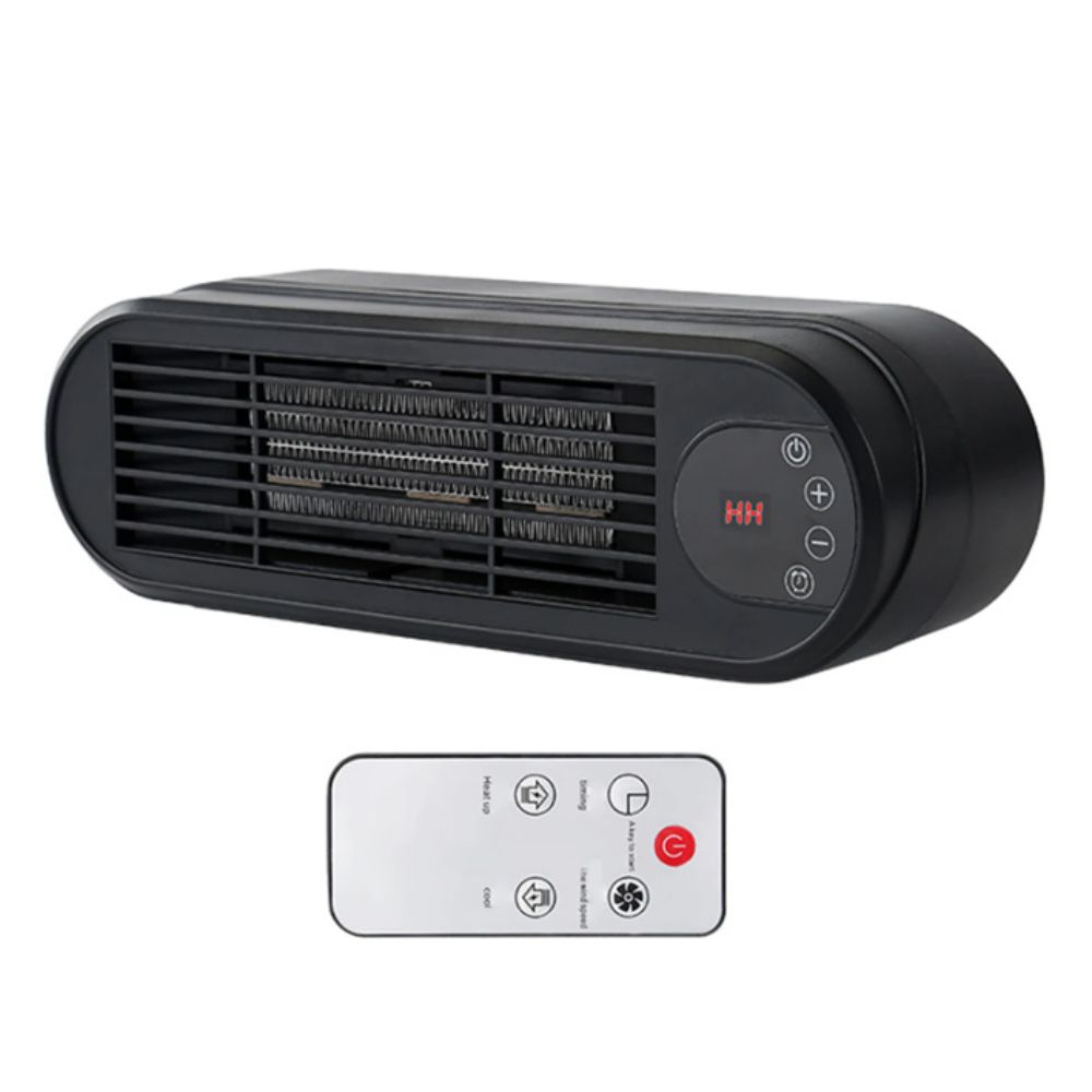 12H Timer Space Heater PTC Technology Portable Heater Small Size Desktop Heater Indoor Use