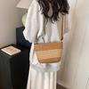 Straw Women's Bags Summer Seaside Outdoor Vacation Personality Beautiful 2025 New Beach Bag Bucket Messenger Bag