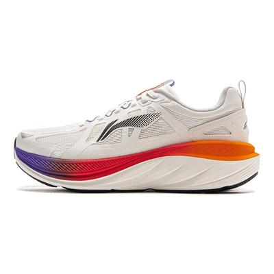 Li Ning Leisurely Running Shoes Men's Low Top Mist White ARSV027-2