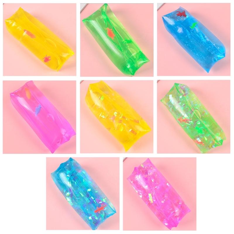 Water Wiggler Toy Water Snake Tube Fidgets Toy  Stress Relief Toy Adult New Year Birthday Decompression Toy
