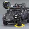 1:24 Modello Camion Blindato Tigre in Lega Modellini Diecast Giocattolo in Metallo Auto di Polizia Antiesplosione Modello Veicoli Suono e Luce Regali per Bambini