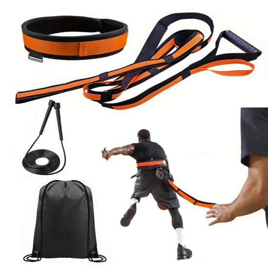 Kit de Treino de Velocidade Sobrecarga Corrida Resistência Liberação Arnês Fitness Velocidade Agilidade Força