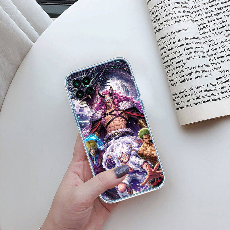 MH13 Anime One Piece Case for Motorola E7 G6 G7 G8 G9 Plus Power Play G10 G20 G04 E30 E40 E22 E20 E13 E15 G22 G23 G05 G75 G35 G55
