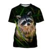 Animal 3D Print T-Shirts Men Women Casual Fashion Streetwear Oversized Short Sleeve T Shirt Kids Tees Tops Man Clothing