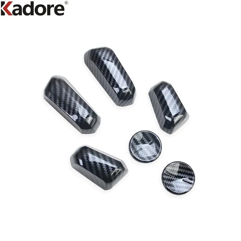 Car Seat Adjustment Switch Control Button Cover Trim For Lexus ES 250 350 300h -  2024 Carbon Interior Accessories