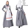 Enchanting Medieval Medical Maxi Dress For Women Perfect For Halloween Parties
