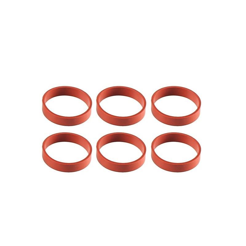 6Pcs 22mm/33mm Diesel Swirl Flap Blanks Bungs And Intake Gaskets For BMW E60 M47 M57 E87 E90 E39 6 Cylinder XLB-1017